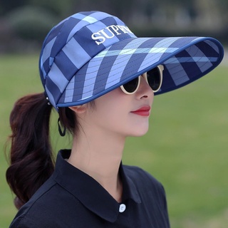 Mũ chống nắng Outfly có thể gấp gọn che phủ mặt tiện dụng cao cấp cho nữ
