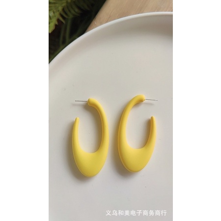 Hoa tai khuyên tai màu sắc mùa hè siêu xinh