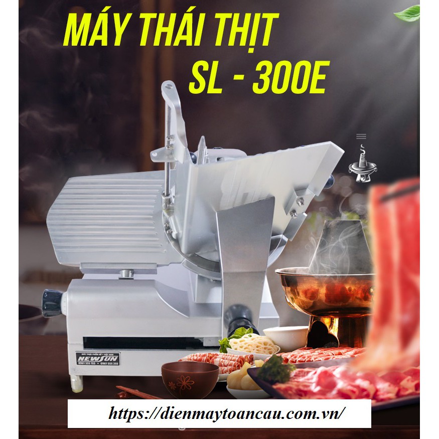 Máy thái thịt chín tự động SL-300E  chính hãng