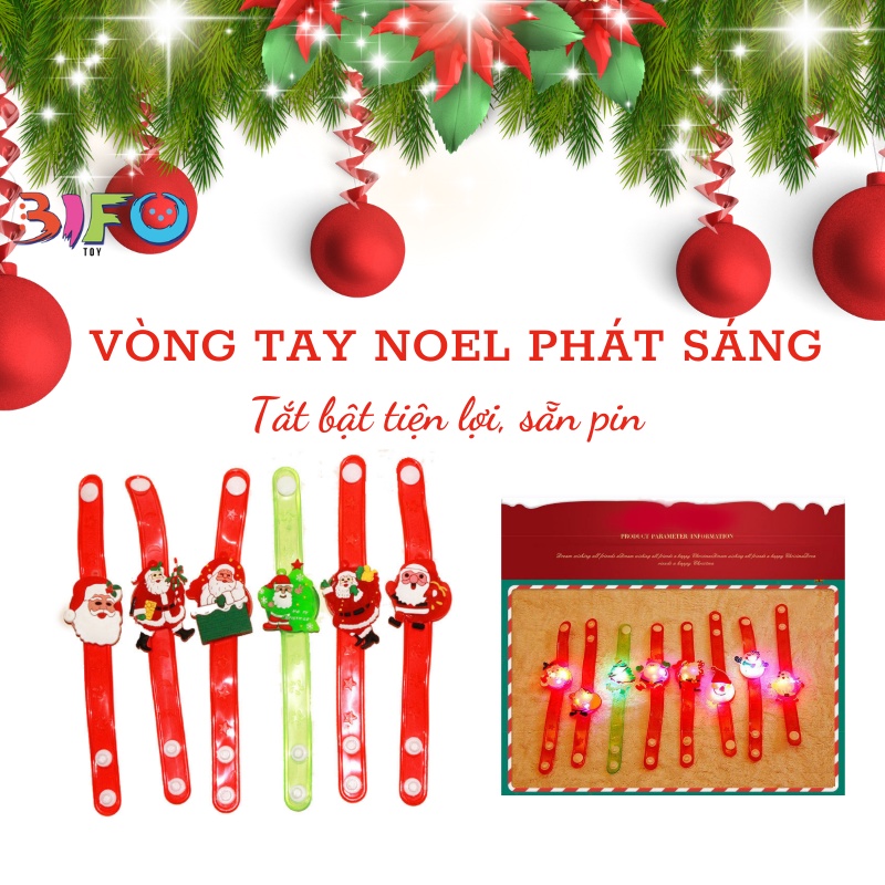 Vòng tay hoạt hình phát sáng dễ thương cho bé