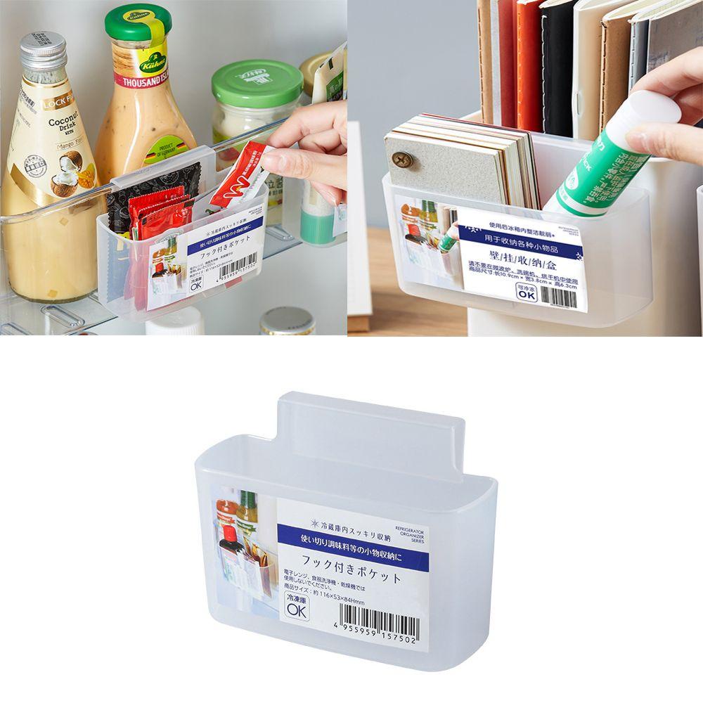 Hộp đựng đồ phân loại trong mờ dạng treo đa năng tiện lợi cho tủ lạnh/ nhà bếp/ văn phòng
