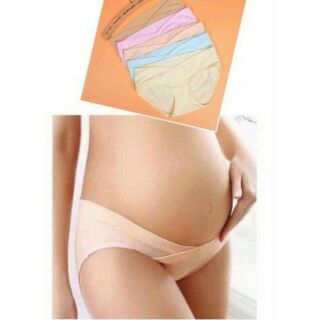 Sét 10 quần lót cotton bà bầu