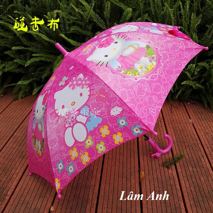 Ô Che Mưa Cho Trẻ Em Kitty, Siêu Nhân, Xe, Người Nhện