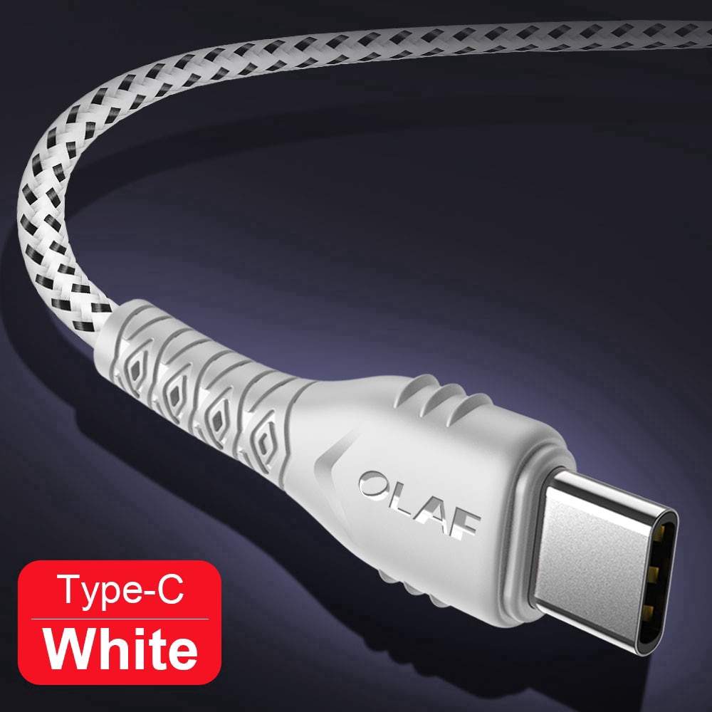 Dây Cáp Sạc Nhanh 1m Micro Usb Loại C 2.4a Cho Điện Thoại