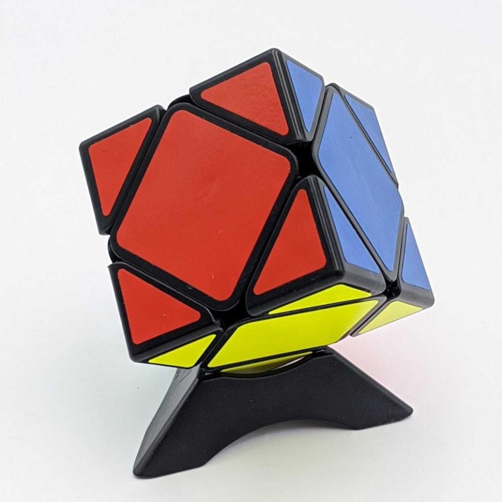 RUBIK Skewb QIYI CUBE viền đen - Rubik biến thể Skewb