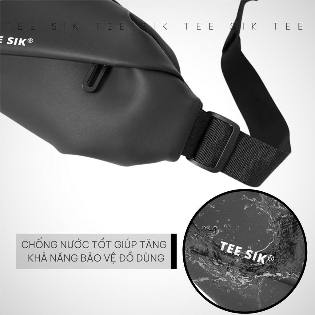 Túi bao tử nam TEE SIK túi đeo chéo nam đeo bụng đeo hông thể thao chống nước nhiều ngăn đa năng TS25