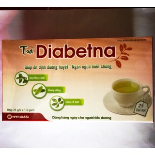 Trà Diabetna (Dây thìa canh, mướp đắng, giảo cổ lam: giúp ổn định đường huyết-ngăn ngừa biến chứng)