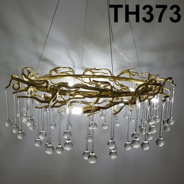 Đèn thả pha lê giọt nước cao cấp