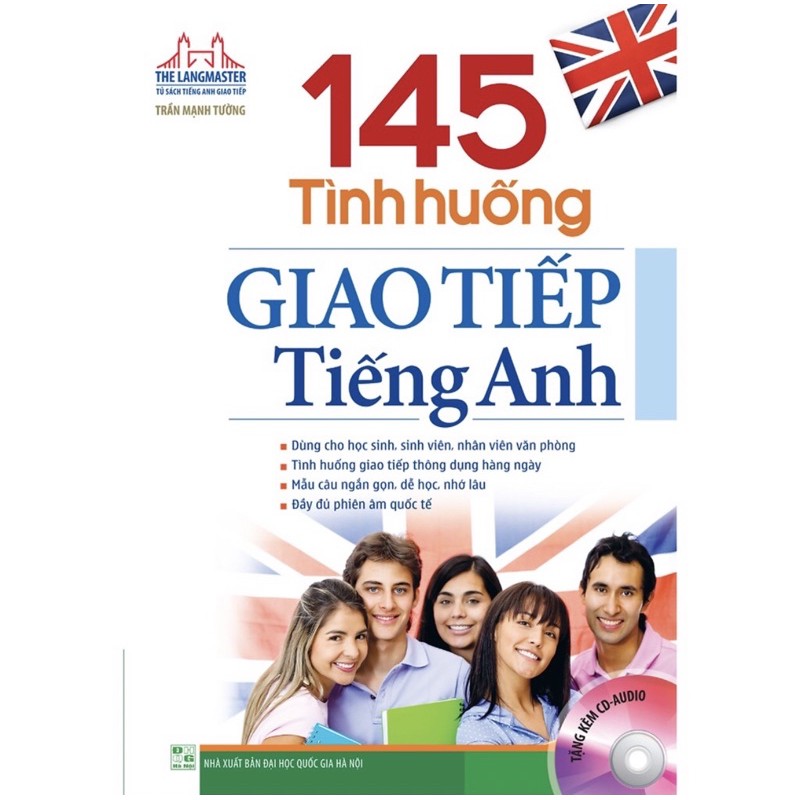 Sách - 145 tình huống giao tiếp tiếng Anh - tái bản 01