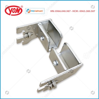 1 CẶP CỐC ĐỠ THANH INOX HỘP LÀM KỆ GẮN TƯỜNG TREO PHỤ KIỆN