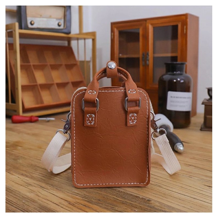 |Order| Túi Đeo Chéo Da DIY - Túi Xách Handmade - Đồ Tự Làm