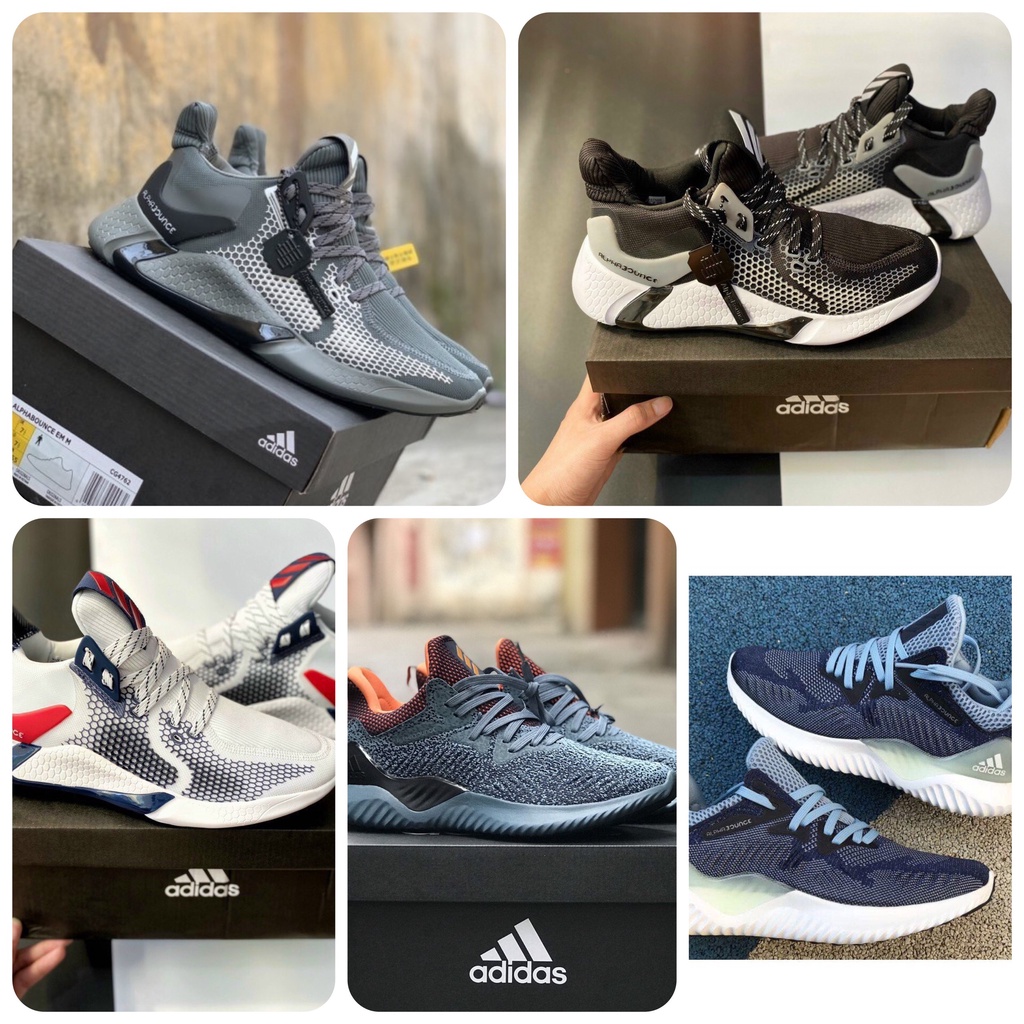 Giày thể thao Alphabounce bản cao cấp 1-1 so với chính hãngFullBox..bảo hành đế và keo 1 năm