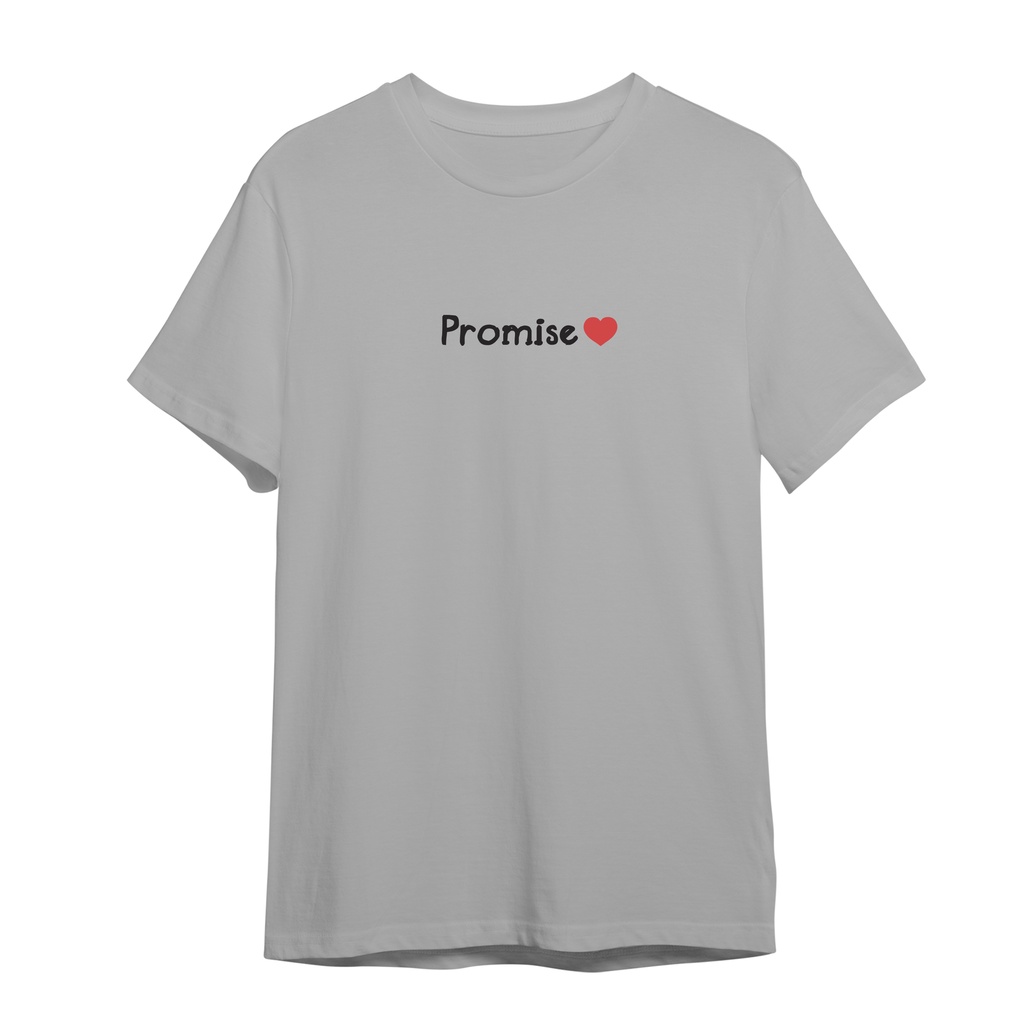 Áo đôi Promise ❤ tay lỡ form dáng rộng nam nữ nhiều màu
