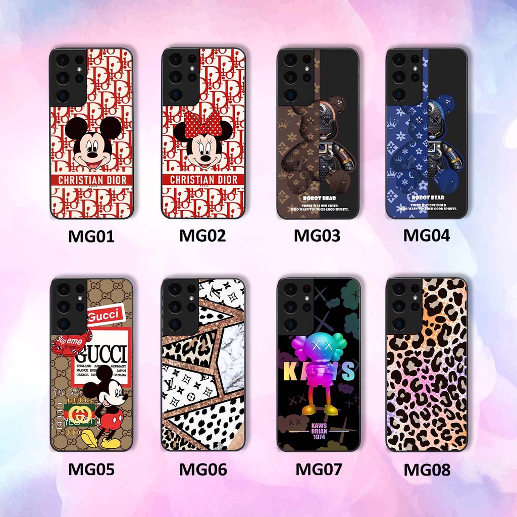 Ốp lưng Samsung S21 Ultra hình thương hiệu, thời trang, cute, đáng yêu