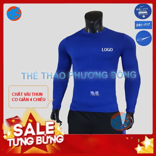 Áo giữ nhiệt nam * Hàng Loại1*  Áo giữ nhiệt mặc đá bóng phom 50-80kg