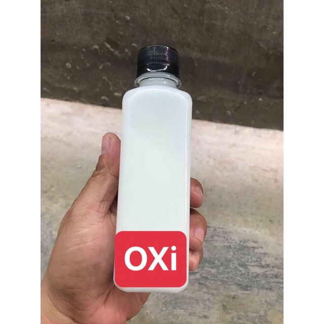 COMBO OXI + Kem nâng sáng nền tóc LEO COLOUR 500ml