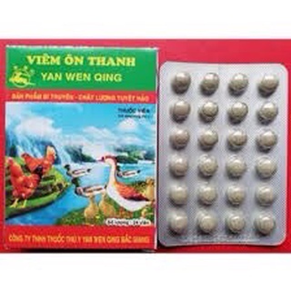 Viêm ôn thanh vỉ 24 viên dùng cho gà đá, chim cảnh