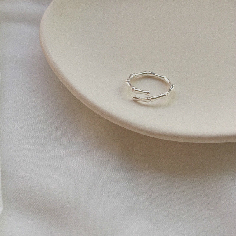 Nhẫn đeo tay thiết kế phong cách Hàn Quốc đơn giản và cá tính