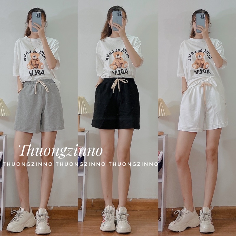 [Ảnh/Video] Quần short nữ da cá hàn quốc chất siêu đẹp Quần đùi chất mịn đẹp