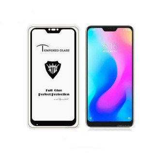 Kính Cường Lực Điện Thoại Xiaomi Mi A2 Lite/Redmi 6 Pro Full Viền - Màu Đen