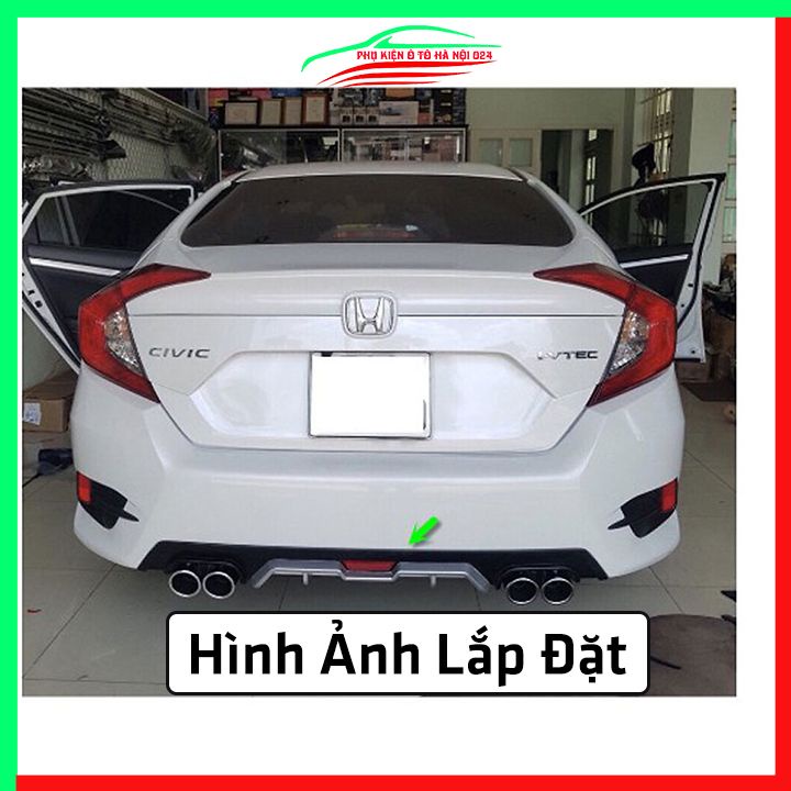 Lippo, líp chia pô ô tô Civic 2017 - 2020 pô kép chuẩn form xe thể thao
