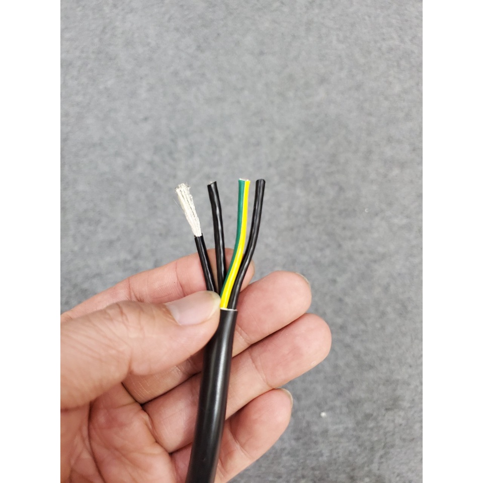 Dây Nguồn Bãi Hitachi cao cấp Mạ Bạc chống nhiễu 1m, 1.5m, 2m