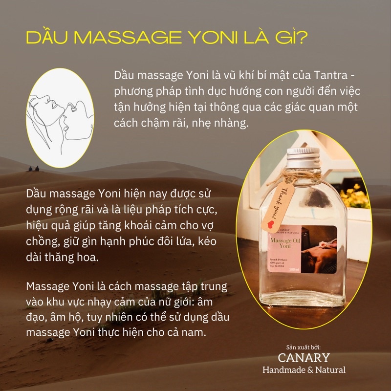 DẦU 𝐌𝐚𝐬𝐬𝐚𝐠𝐞 𝐘𝐎𝐍𝐈 HƯƠNG NƯỚC HOA PHÁP tặng GelBT, Mua 2 SP tặng 1 Quần