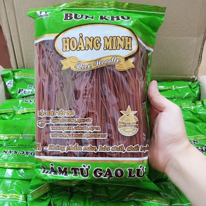 Bún, Phở Gạo Lứt Đỏ, Bún Gạo Lứt Đen Thực Dưỡng - Hổ Trợ Ăn Kiêng Giảm Cân ANKANFOOD