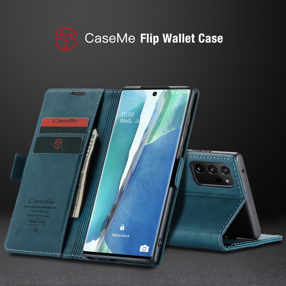 Bao da Caseme có ngăn đựng thẻ cho Samsung Galaxy Note 20 / Note 20 / 5g / 4g Samsung Galaxy Note 20 Ultra