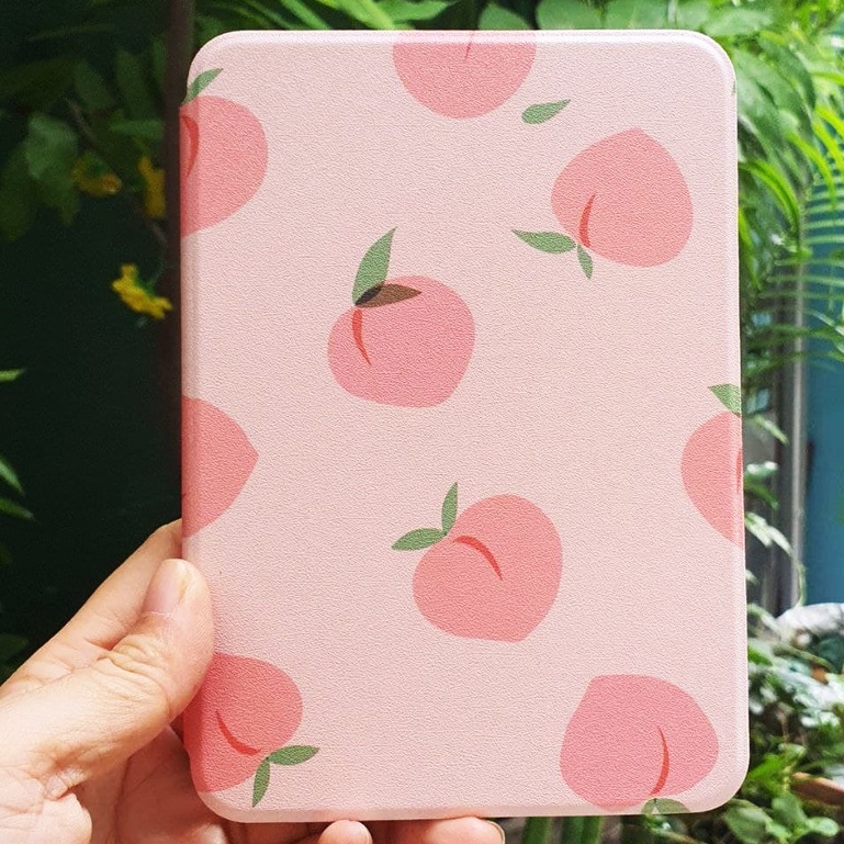 Bao Da Kindle Paperwhite 4 Hít Nam Châm Hoạ Tiết Phong Cách Mùa Thu Giả Da Trơn Mịn - Phụ Kiện Xaha