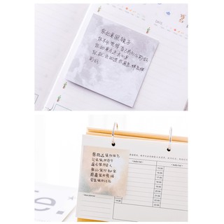 SET 2c Tập Giấy Note ghi chú Hành Tinh galaxy đẹp