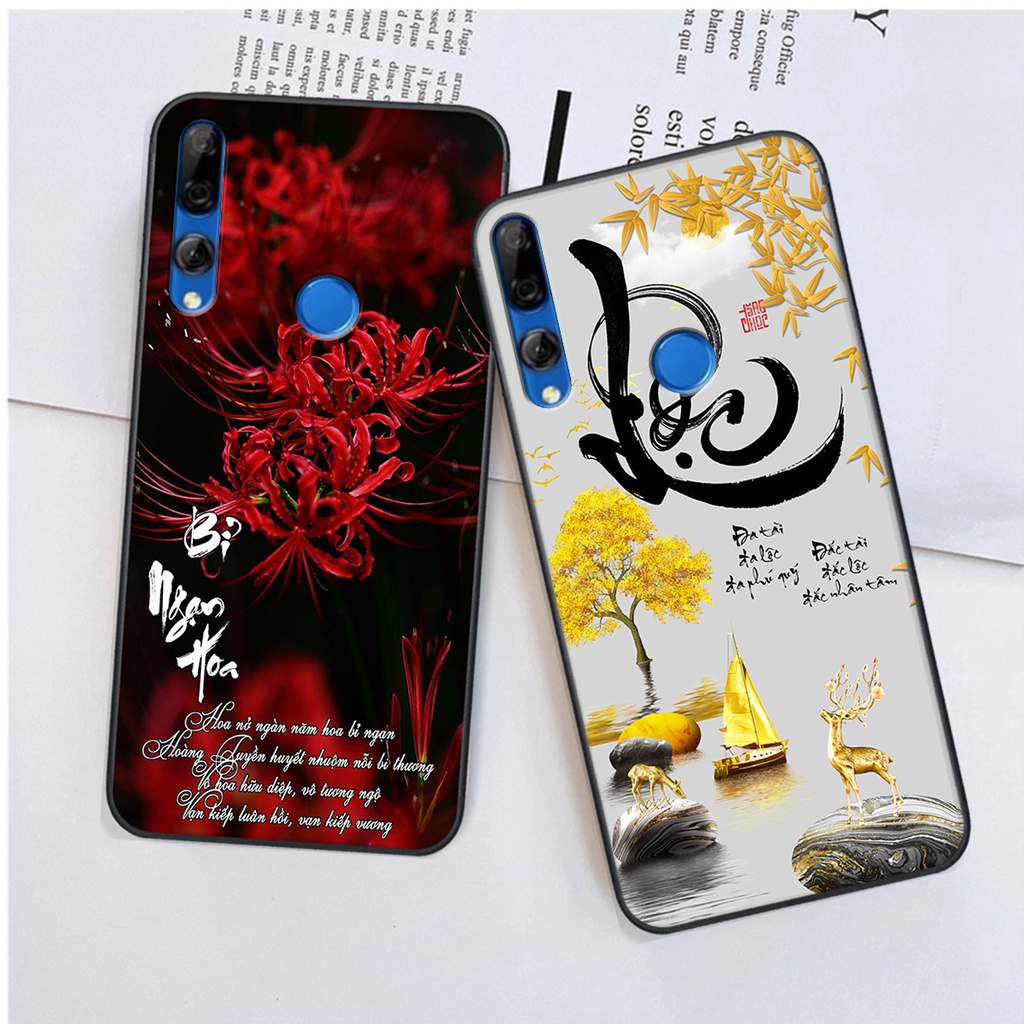 Ốp lưng Huawei Y9  PRIME 2019 in hình chữ tài chữ lộc, Cha Mẹ, bình an SIÊU ĐẸP