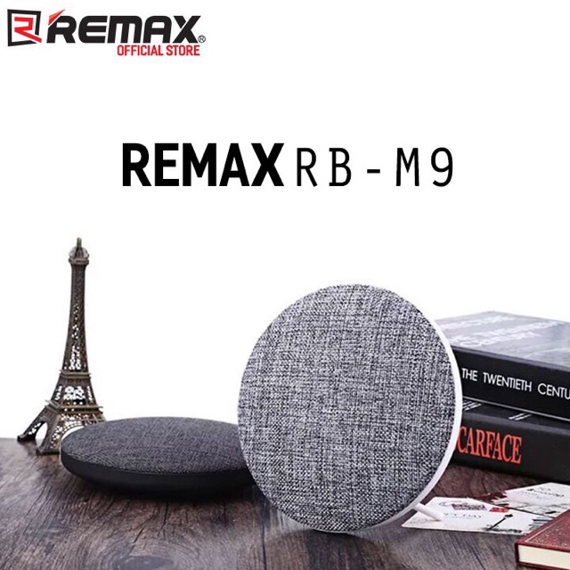 [Mã 254ELSALE giảm 7% đơn 300K] Loa bluetooth Remax RB-M9 công suất kép 3.5W