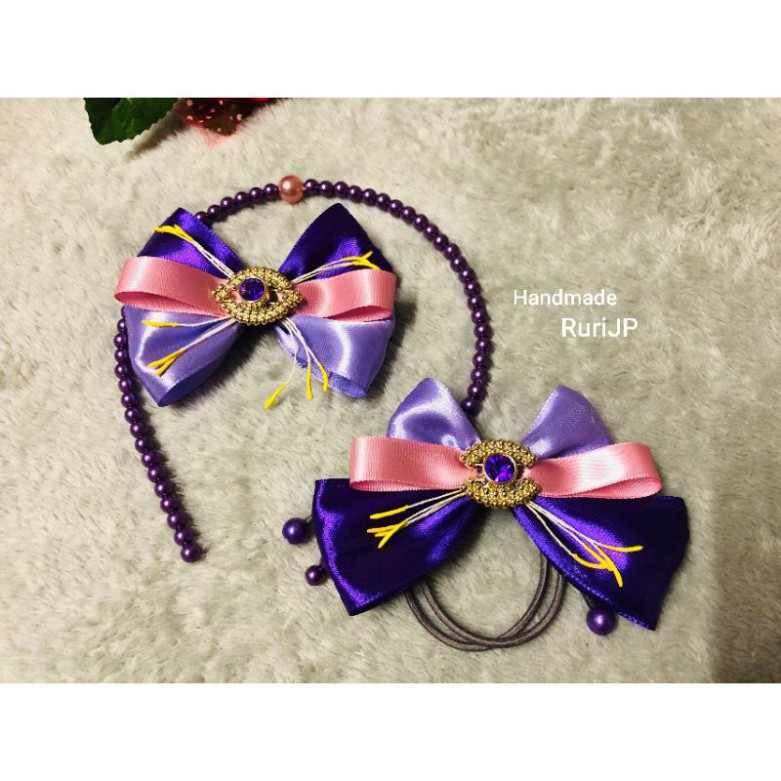 Combo băng đô, kẹp nơ, cột tóc xinh xắn cho bé gái