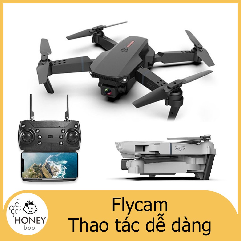 Flycam điều khiển từ xa P1PRO camera chụp hình chất lượng tốt【DRN-P1PRO】