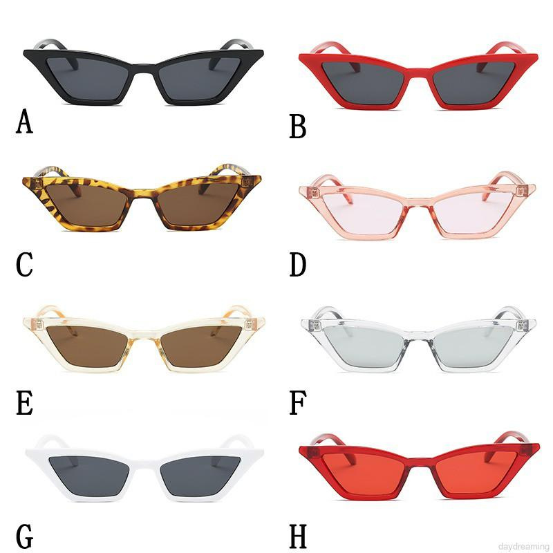 Kính Mát Mắt Mèo Thời Trang Retro Cho Nữ