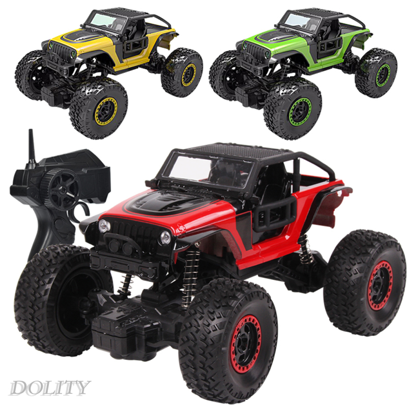 [DOLITY]1/20 RC Buggy Truck Hobby Toy Cars Small Electric Vehicle Crawler Yellow