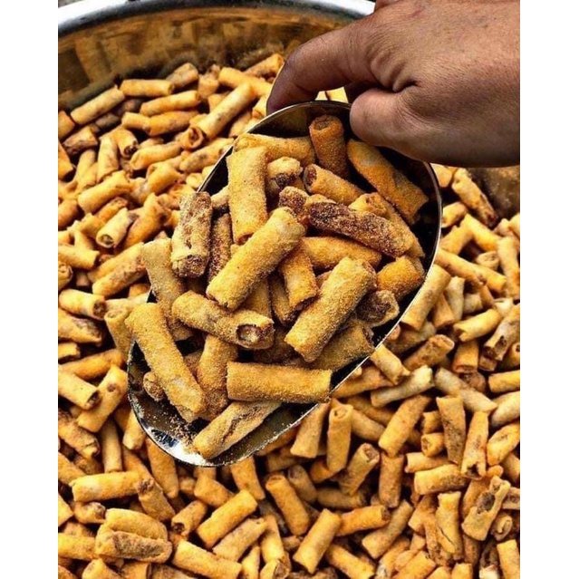 CHẢ giò tôm sấy cay