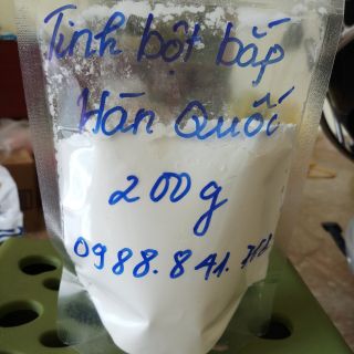 Tinh bột bắp Hàn Quốc gói 200g 10k