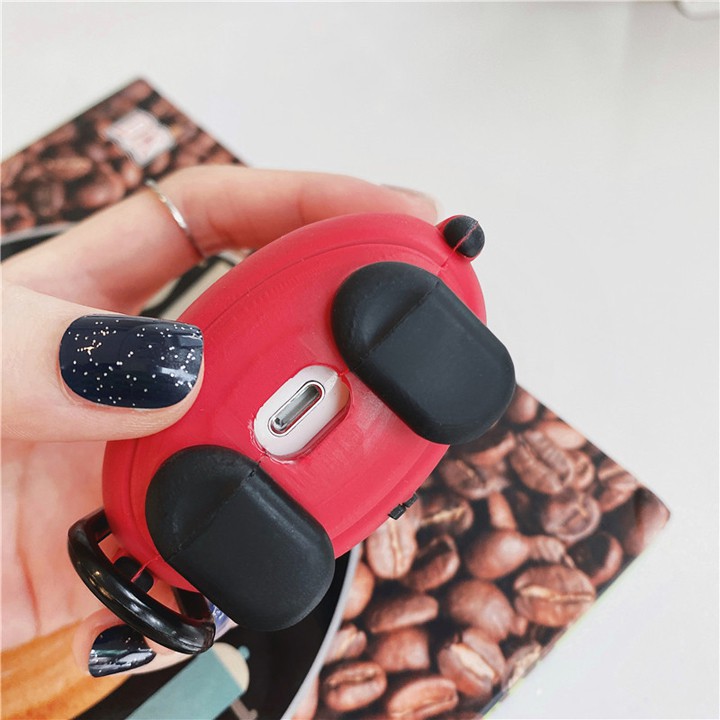 Case Airpods 1/2/3/Pro Squid Game nhân vật mặt tròn, Ốp Airpods Squid Game cực ngầu - Mã TZAP343