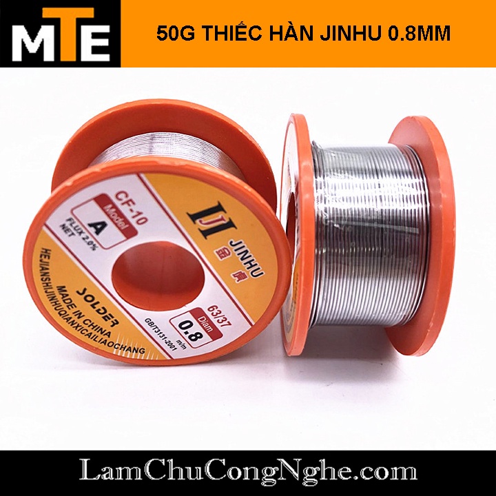 Thiếc hàn 63/37 0.8mm flux 2% nhiệt độ nóng chảy thấp