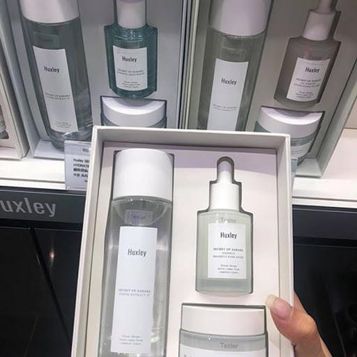 Set Dưỡng Da Huxley Chính Hãng Hàn Quốc Gồm Kem Dưỡng Huxley, Serum Huxley, Toner Huxley (có tách set)