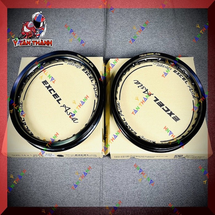 Niềng nhôm excel zin 1.6-1.85-14 cho xe tay ga MS317