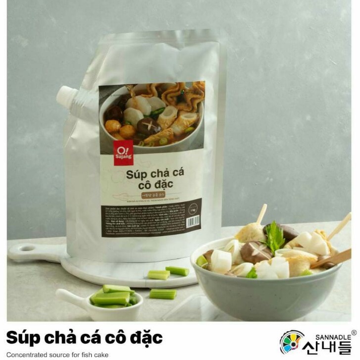 1kg Soup chả cá cô đặc Hàn Quốc