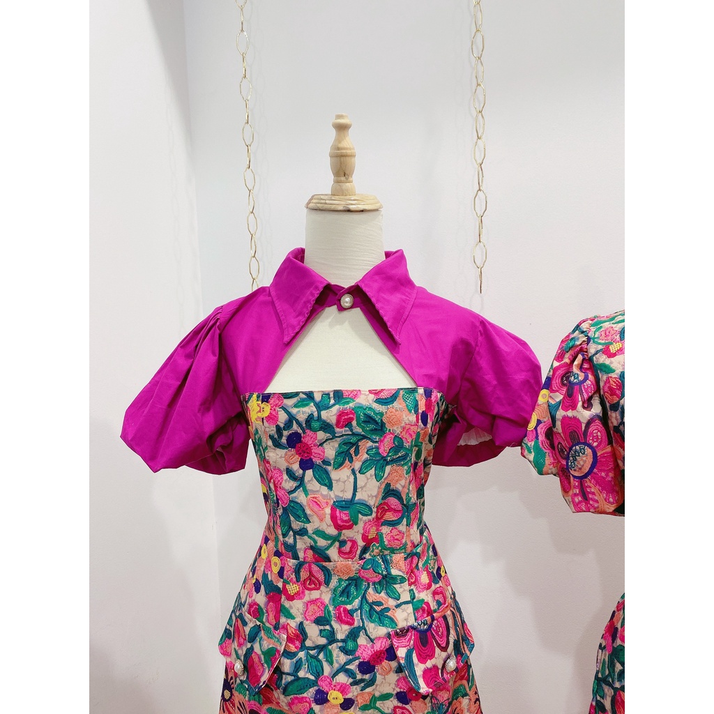 Đầm hoa chân ren bigsize 60-90kg