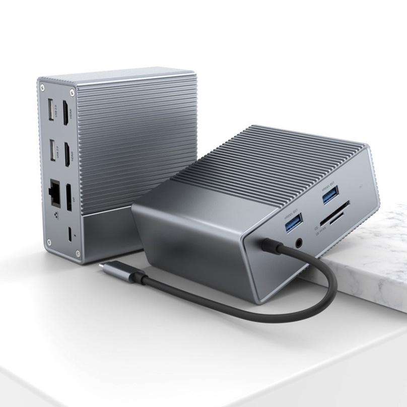 Cổng chuyển HyperDrive GEN2 12-in-1 cho Macbook, iPad Pro, PC, Surface & Devices – HD-G212 - Hàng Chính Hãng
