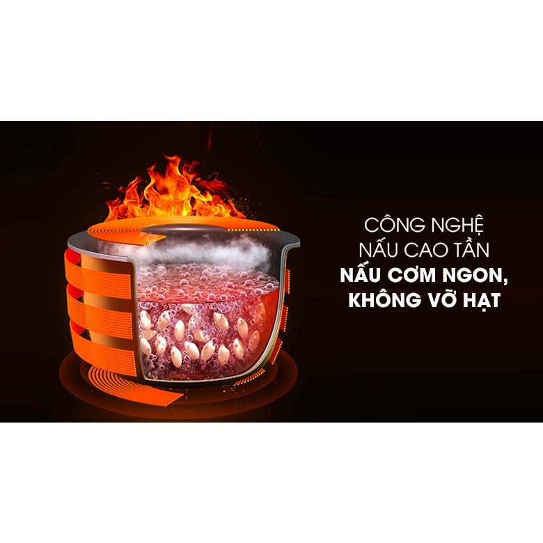 Nồi cơm cao tần Sharp KS-IH191V-RD 1.8 lít