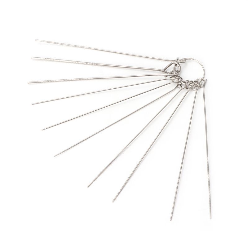 Bộ 10 Dụng Cụ Vệ Sinh Đầu Mũi Đàn Guitar 0.6mm-1.3mm