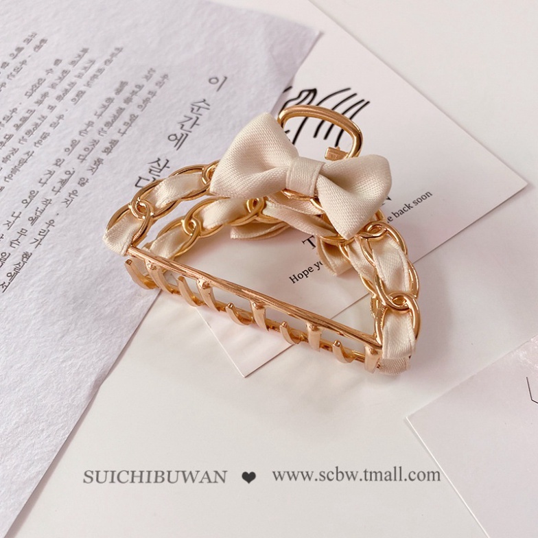 Kẹp tóc càng cua Hàn Quốc nữ đẹp hottrend 2023 kim loại cỡ size lớn iLita - Cặp búi tóc dễ thương cào 10 răng, 14 răng