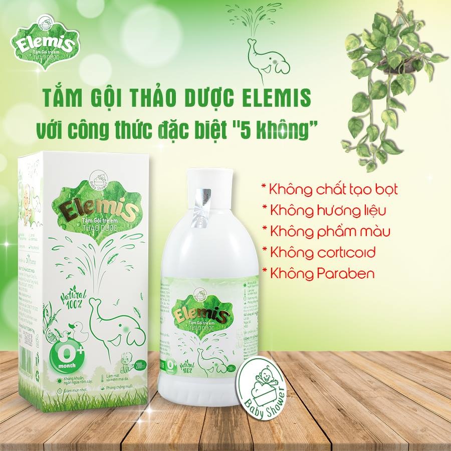 Tắm gội thảo dược ELEMIS